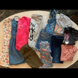 Little girls Lot 5, 6, 6-8